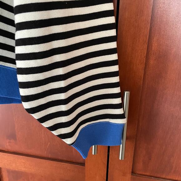 Free People We the Free Sweatshirt Striped Oversized Crewneck Size Medium - Picture 6 of 12